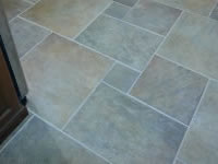 KITCHEN FLOORING (After) Ceramic Floor Tile
