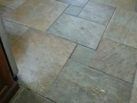 KITCHEN FLOORING (Before) Ceramic Floor Tile